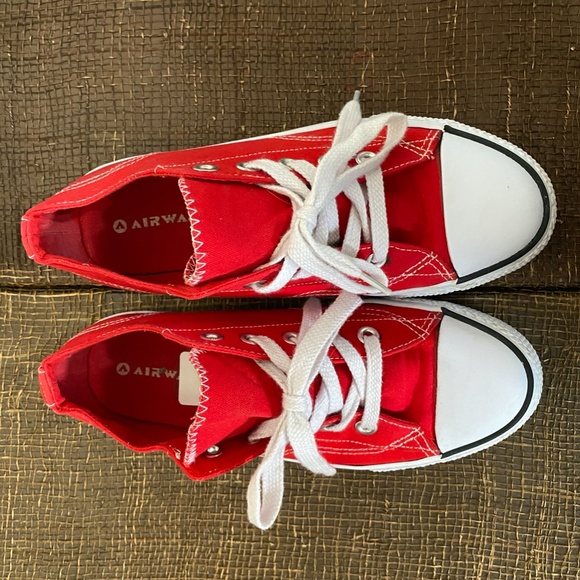 Red Airwalk Sneakers - Picture 4 of 6